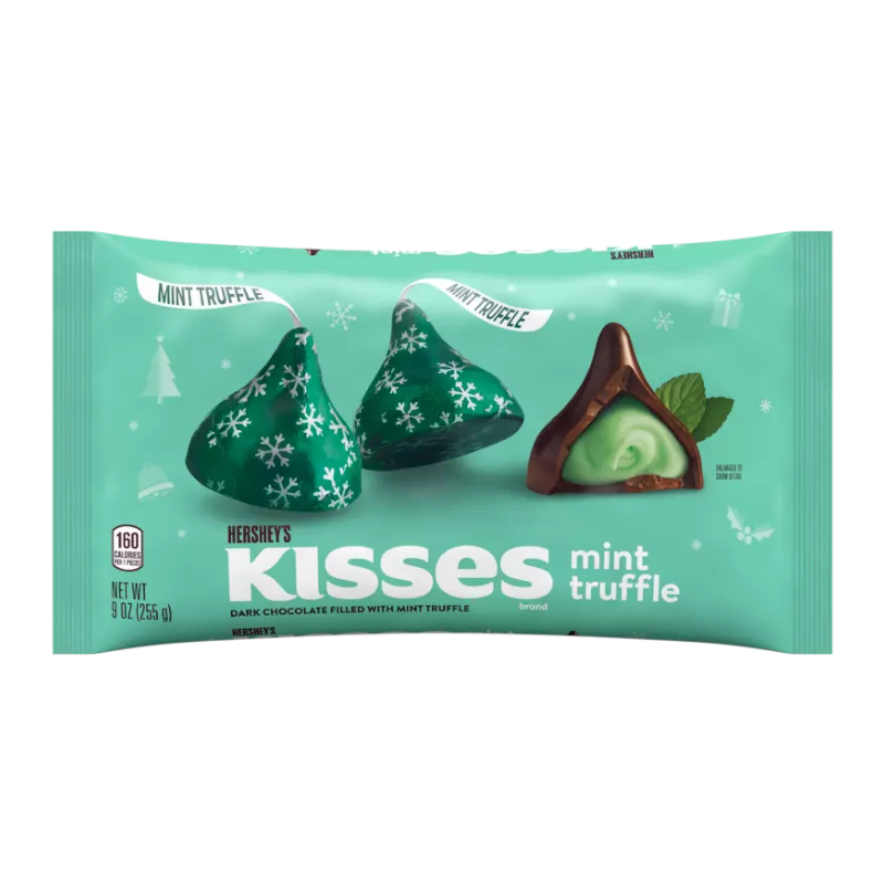 Hershey's Dark Chocolate Mint Truffle 255g - Out of Date